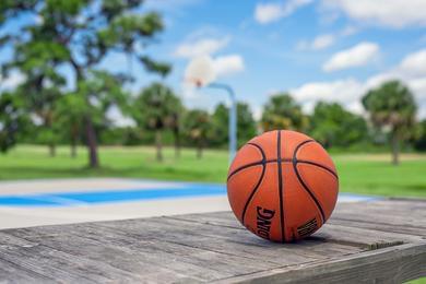 Basketball Court | Play a game at our basketball court.