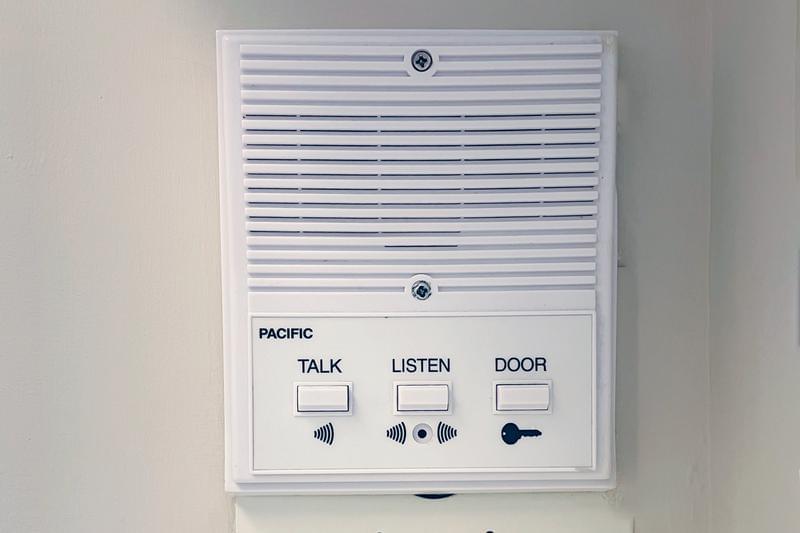 Intercom System | •	All of our apartment studios are equipped with a convenient intercom system allowing you to engage with and welcome your visitors to your home.