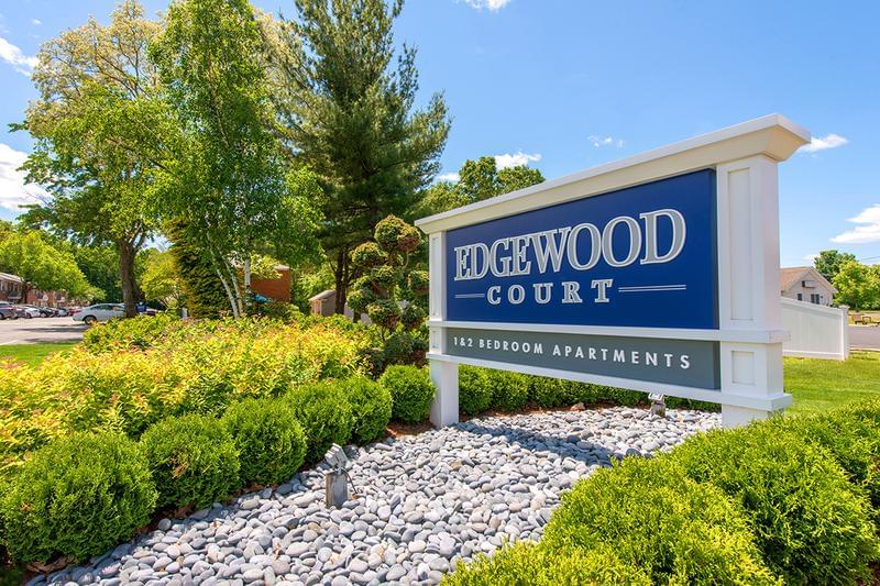 Edgewood Court in Chicopee MA | You will be welcomed home with beautifully landscaped grounds. 