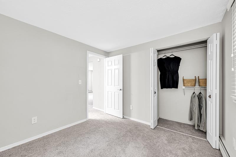 Spacious Closets | All bedrooms include closets with built-in organizers.