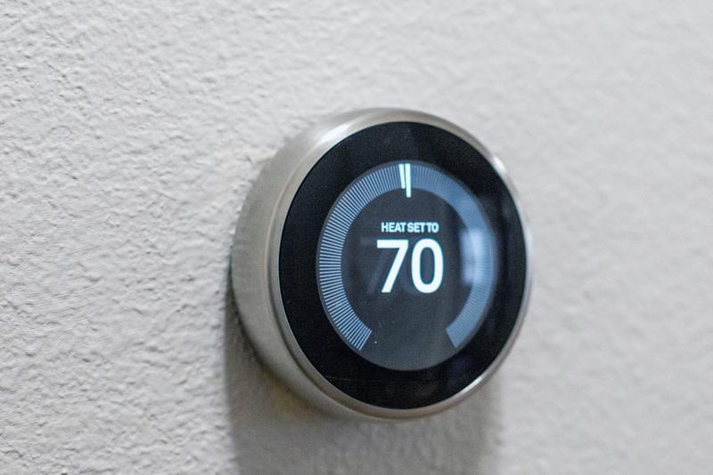 Smart Home Thermostat | Smart Home Thermostats offer temperature control that reduces electric bills by 10-12% and provides peace of mind and control of your environment at your fingertips. 