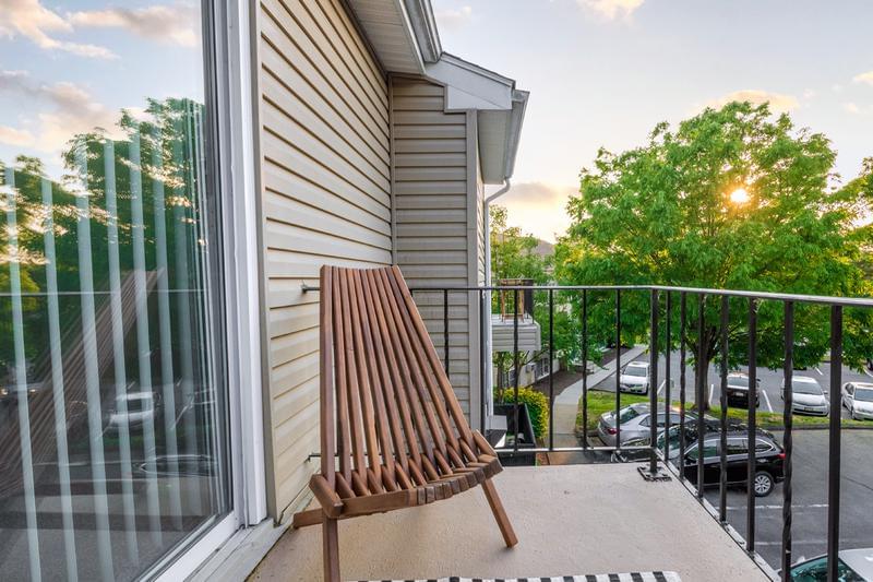 Private Balconies | Enjoy some fresh air from your private balcony in select homes.
