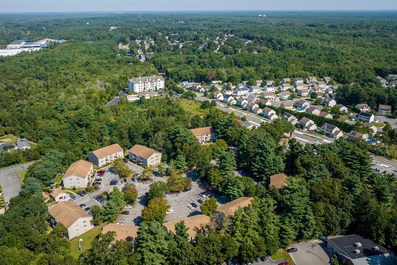 Aerial View of Community | A bird's eye view of our community.