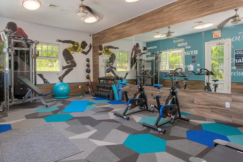 24-Hour Fitness Center | Get fit in our brand new 24-hour fitness center.