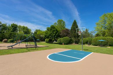 Basketball Court | Play a game with friends on our half basketball court.