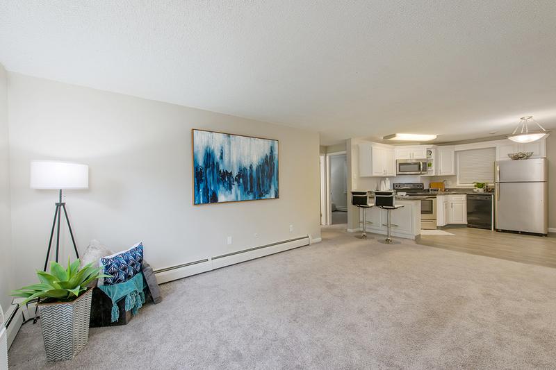 Spacious 2 Bedroom Floorplan | We are excited to offer in-person tours while following social distancing and we encourage all visitors to wear a face covering.