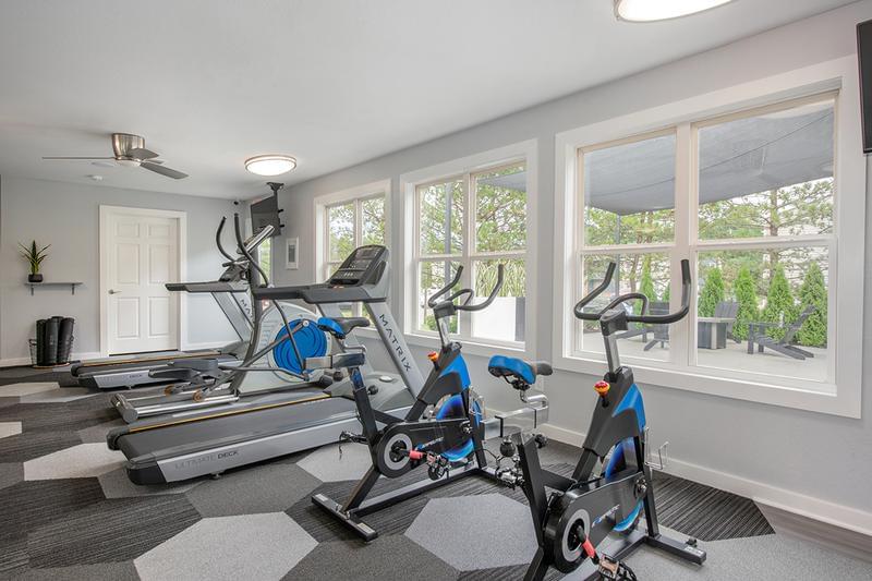Cardio Equipment | Our fitness center is complete with state-of-the-art equipment.