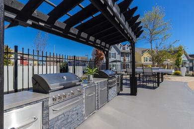 Gas Grill | In addition to our picnic area, we also have a gas grill located in the pool area.