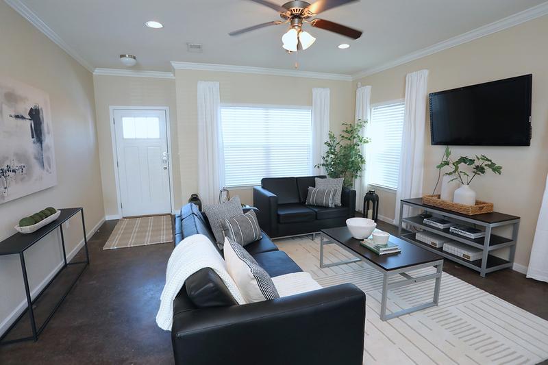 TV Included in Home | Each living room is equipped with a 55” TV.