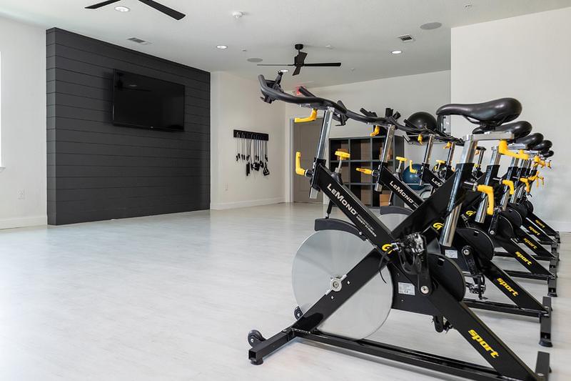 Spin Bikes | Spin studio with spin classes coming soon!