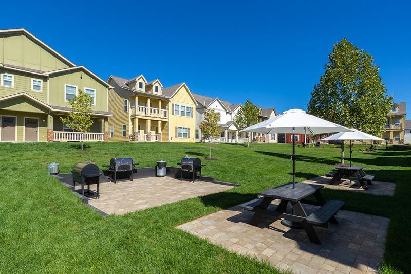 Grill & Picnic Areas | Have a cookout at our picnic area featuring gas grills and picnic tables.