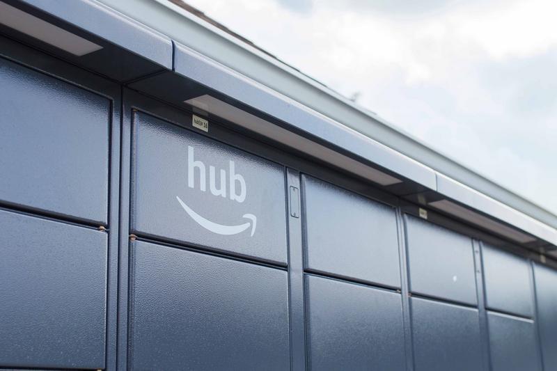 Amazon Hub Package Lockers  | Retrieving your amazon packages just got easier with our Amazon hub package lockers! (Coming Soon)