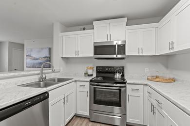Stainless Steel Appliances | Kitchens feature stainless steel appliances.