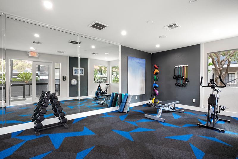 Weight Training Equipment | Our fitness center features all the cardio and weight training equipment you need.