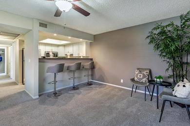 Dining Area with Breakfast Bar | Separate dining area overlooking the kitchen.