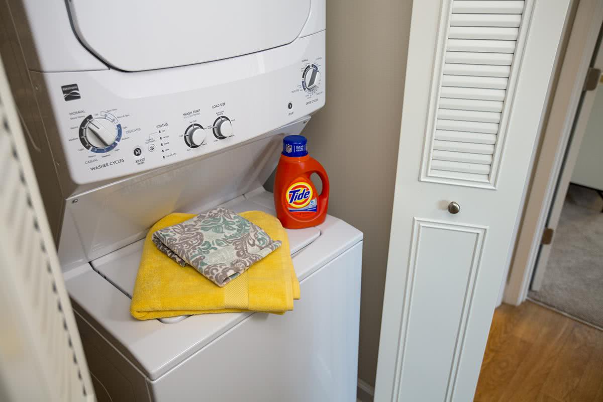 Have the convenience of doing all your laundry from your own home.