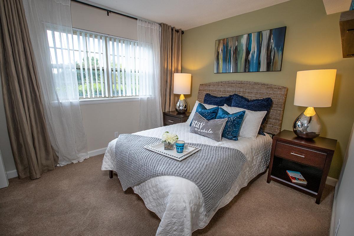 Comfortable second bedroom.