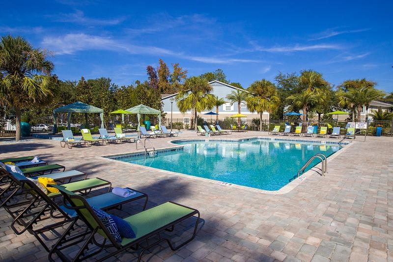 One of Two Resort Style Pools | Residents will have access to 2 pools. One on-site, and the other at our sister property, Avalon Shores, located across the street.