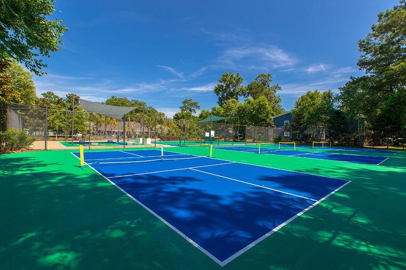 Pickleball Courts | Play a game on one of our pickleball courts.