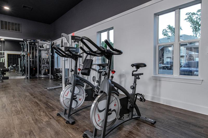 Spin Bikes | Our state-of-the-art fitness center will include cardio spin bikes.