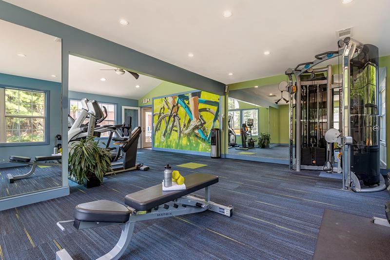 Fitness Center |  Get in your workout any time of day at our 24-hour fitness center.
