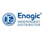 The logo for Enagic.
