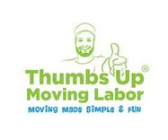 The logo for Thumbs Up Moving Labor.