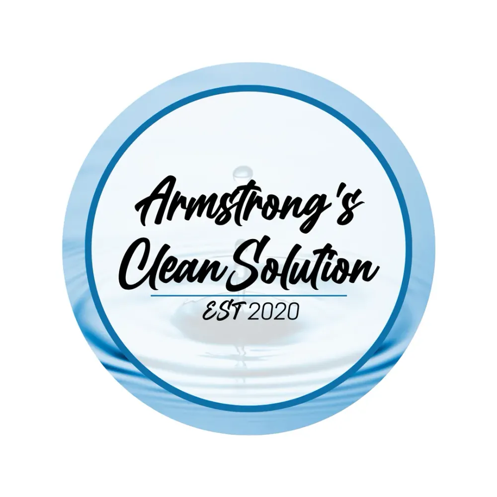 The logo for Armstrong's Clean Solution.