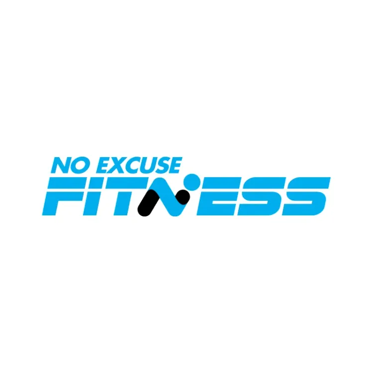 The logo for No Excuse Fitness.