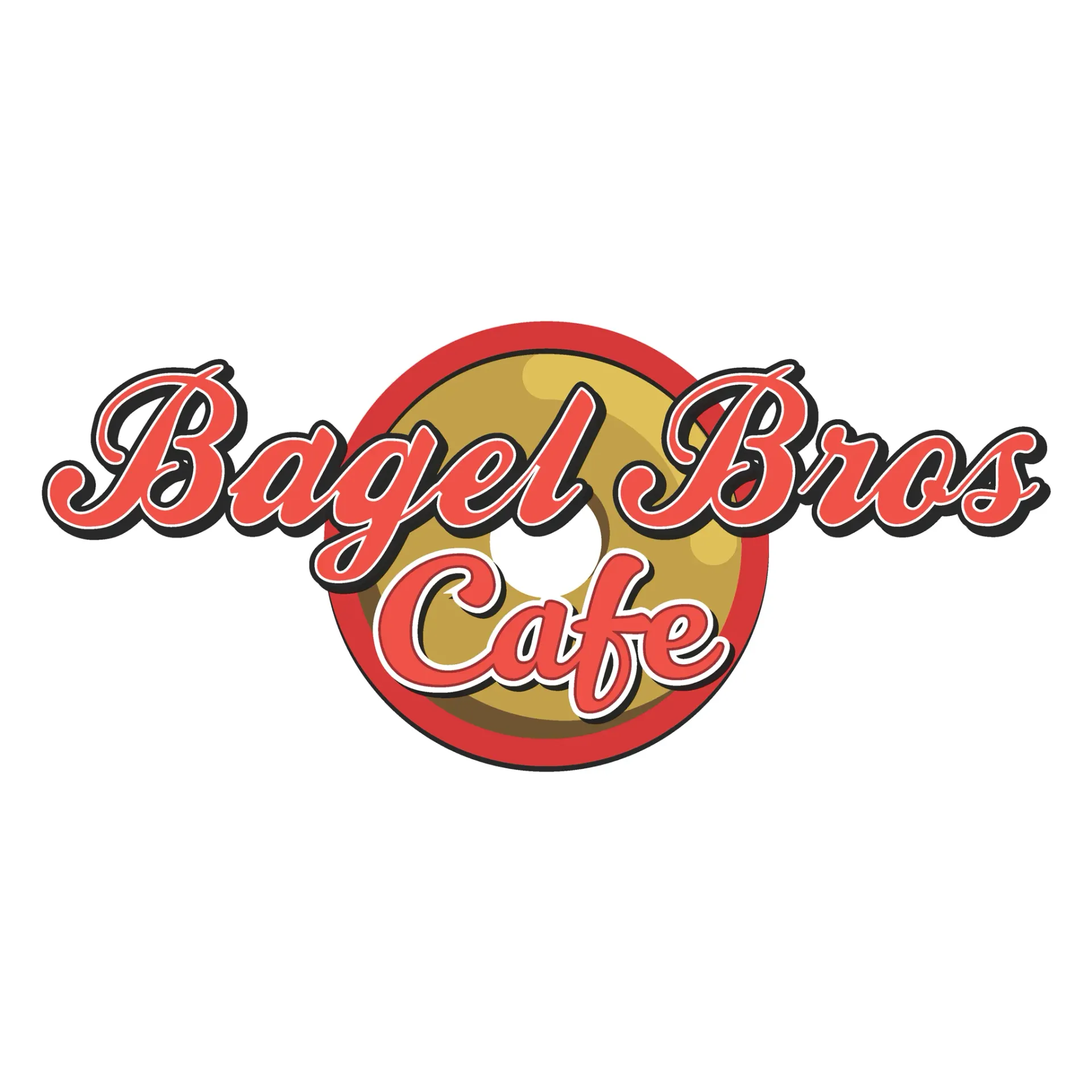 The logo for Bagel Bros Cafe.