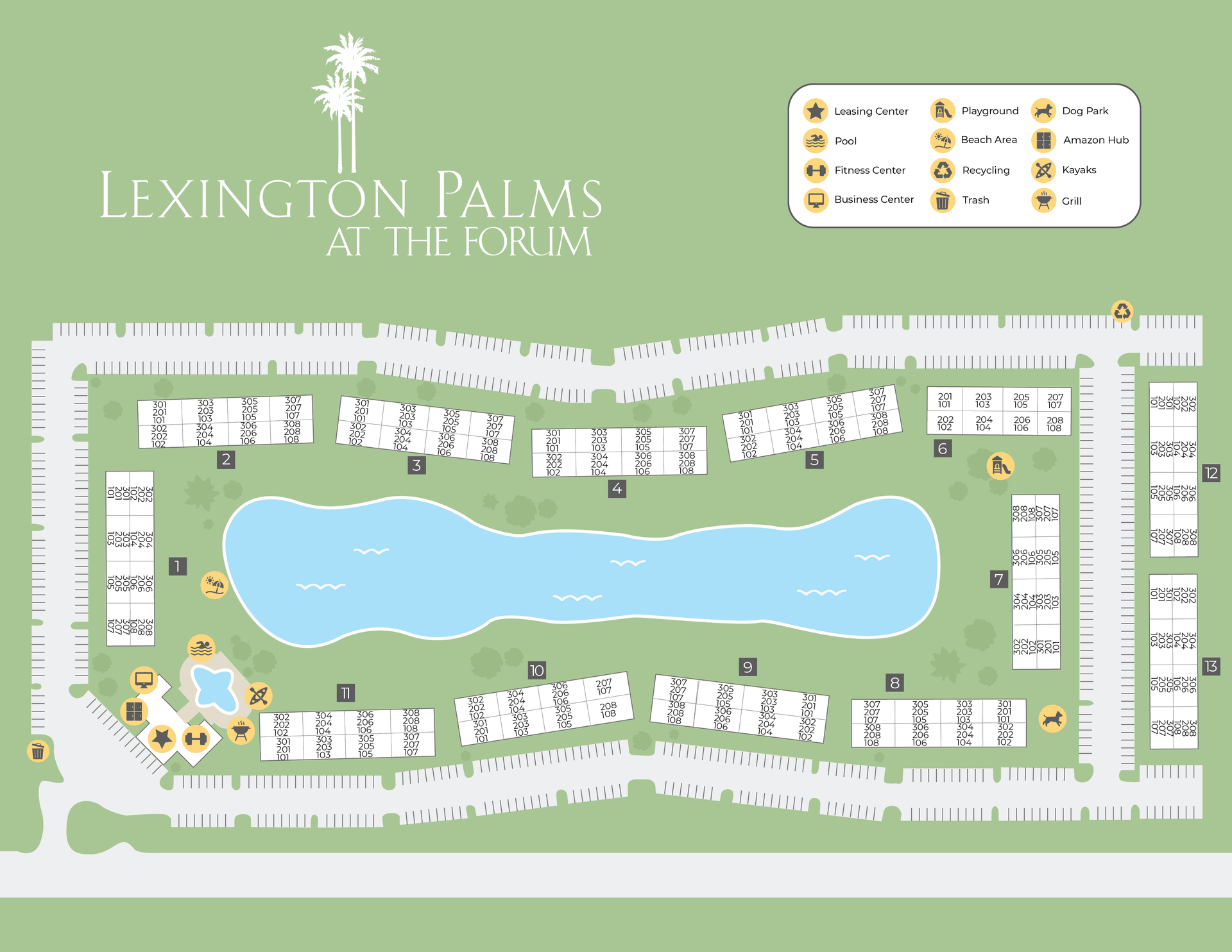 Lexington Palms Property Map