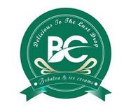 the logo for BC Boba and Ice Cream
