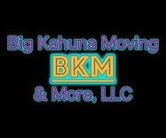 the logo for Big Kahuna Moving and More
