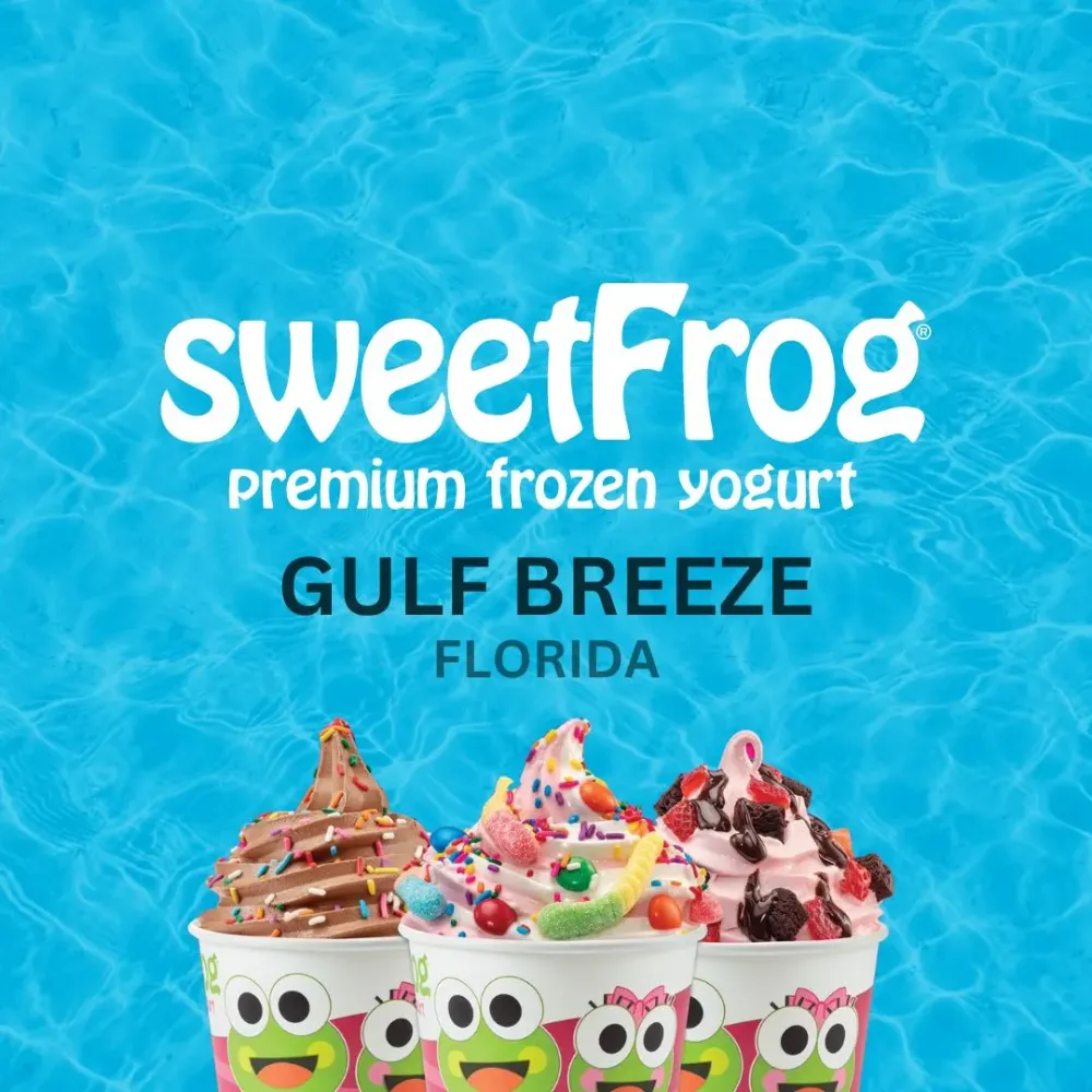 The logo for Sweet Frog.