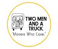 The logo for Two Men and a Truck.