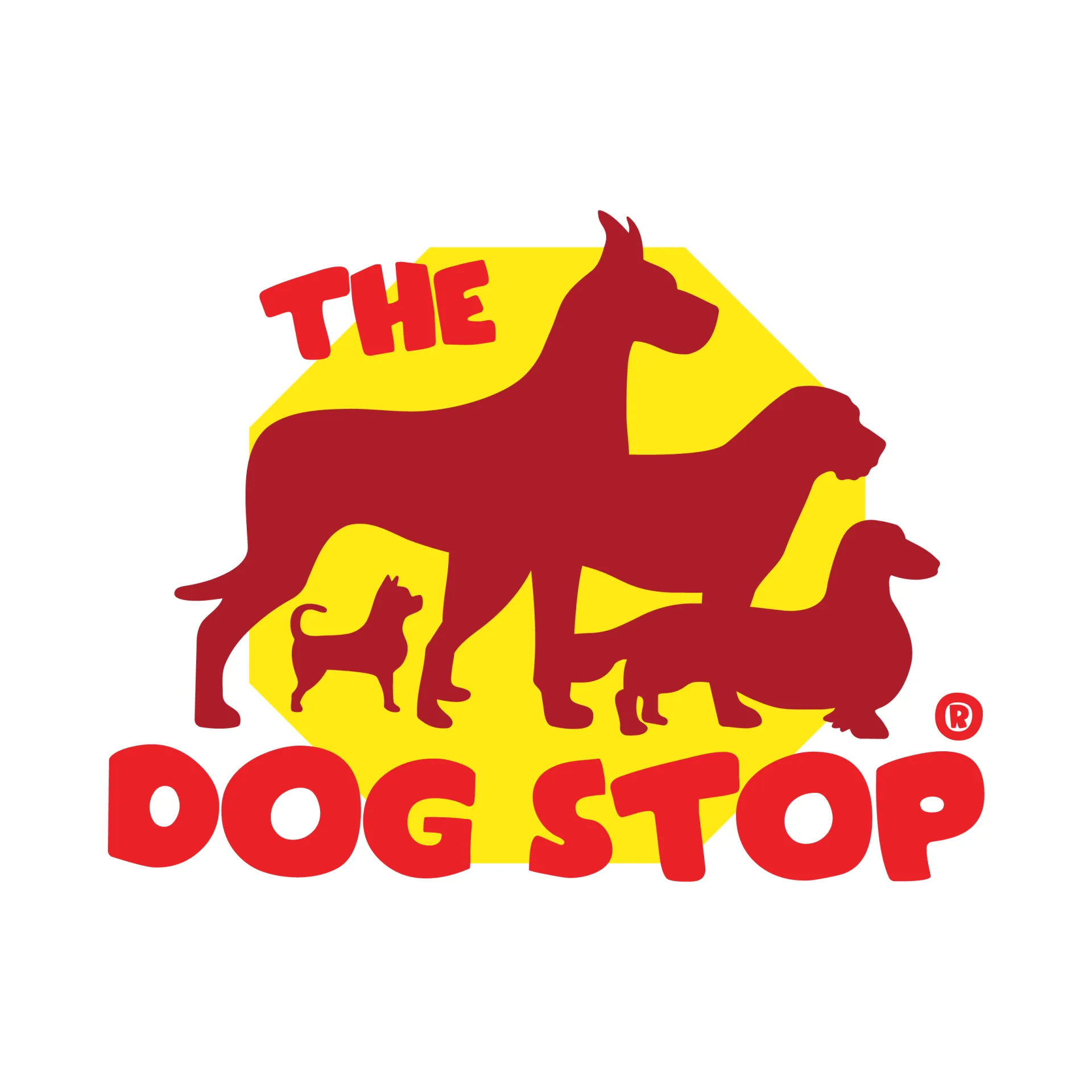 The logo for The Dog Stop.