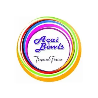 The logo for Acai Bowls Tropical Fusion.