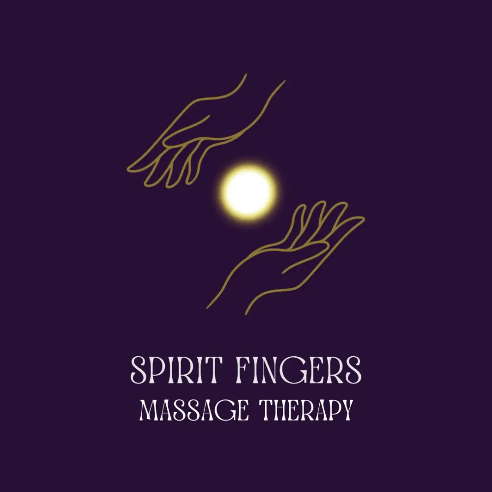 The logo for Spirit Fingers Massage Therapy.