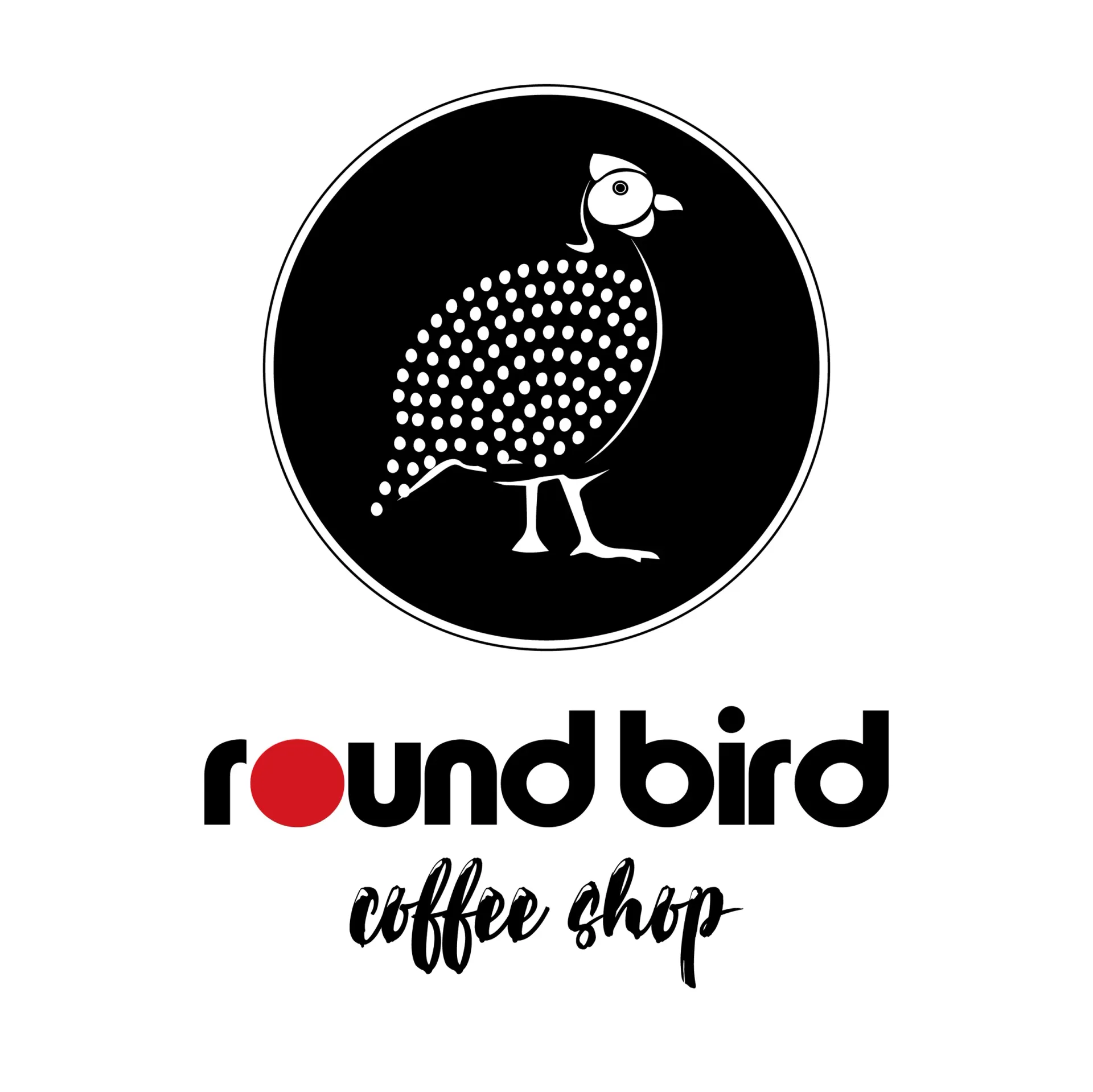 The logo for Round Bird Coffee Shop.