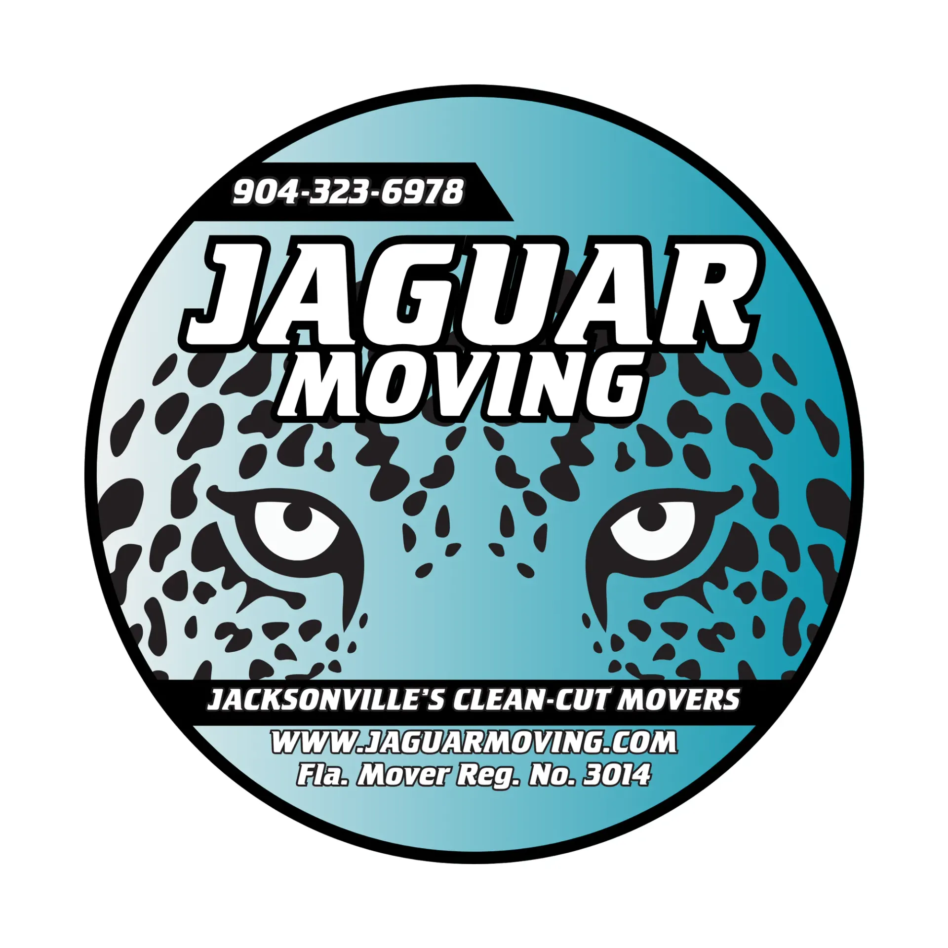 The logo for Jaguar Moving.