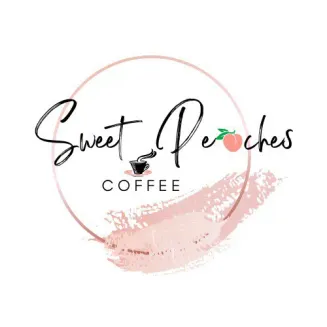 The logo for Sweet Peaches Coffee.