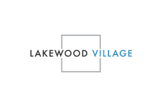 The official logo for the Lakewood Village community.