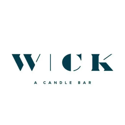 The logo for Wick: A Candle Bar.