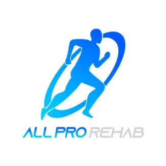  The logo for All Pro Rehab.