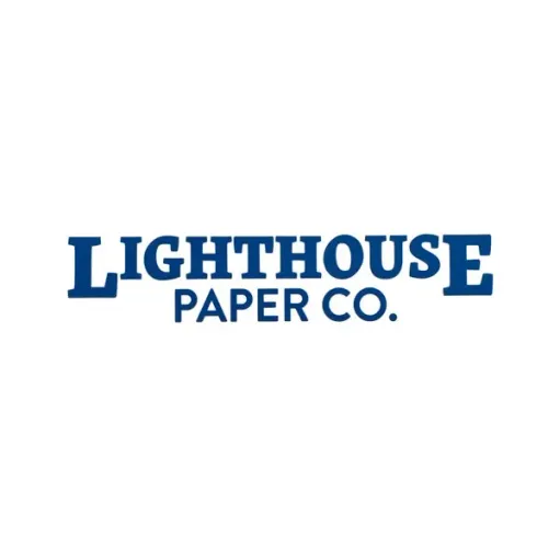 The logo for Lighthouse Paper Co.