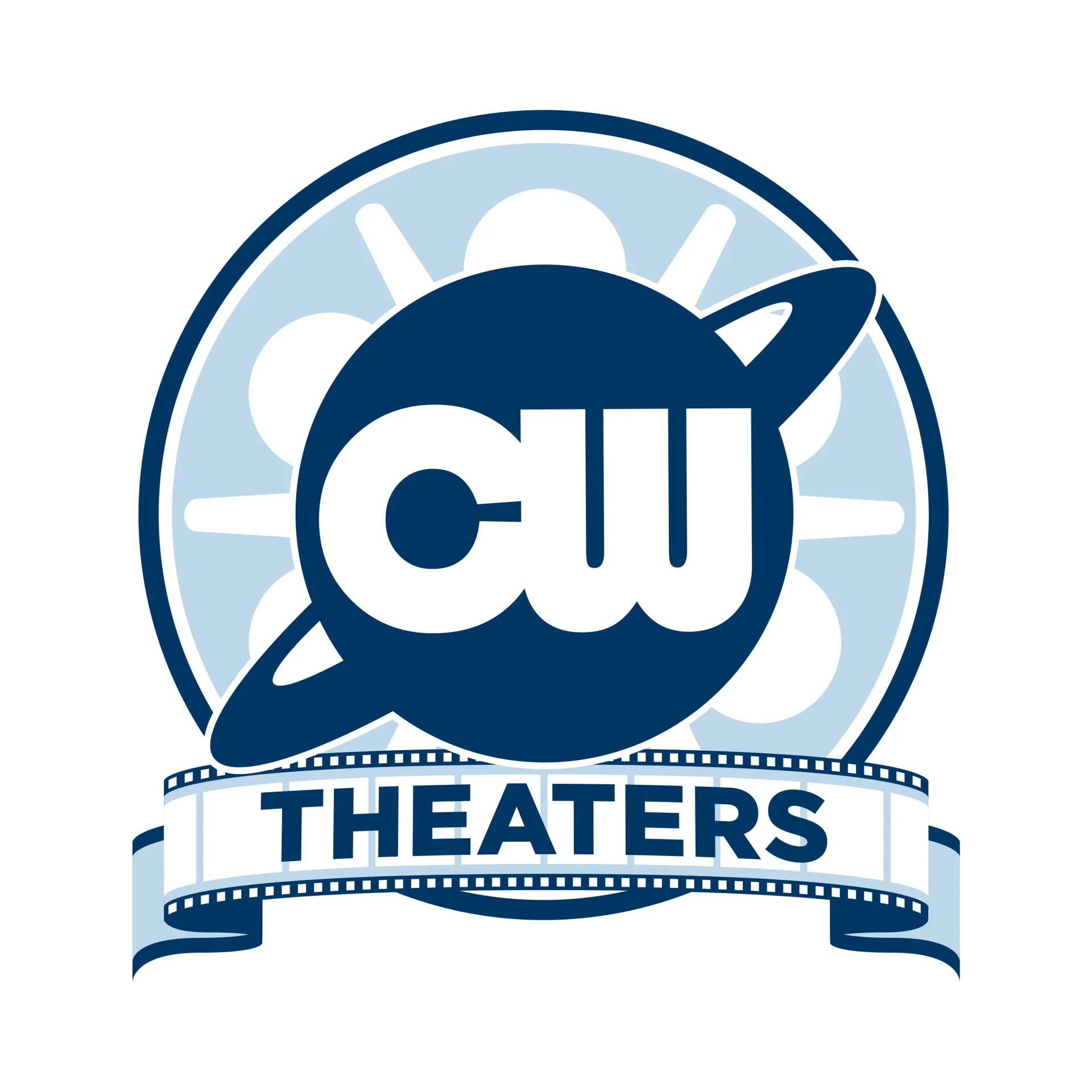 The logo for CW Theaters.