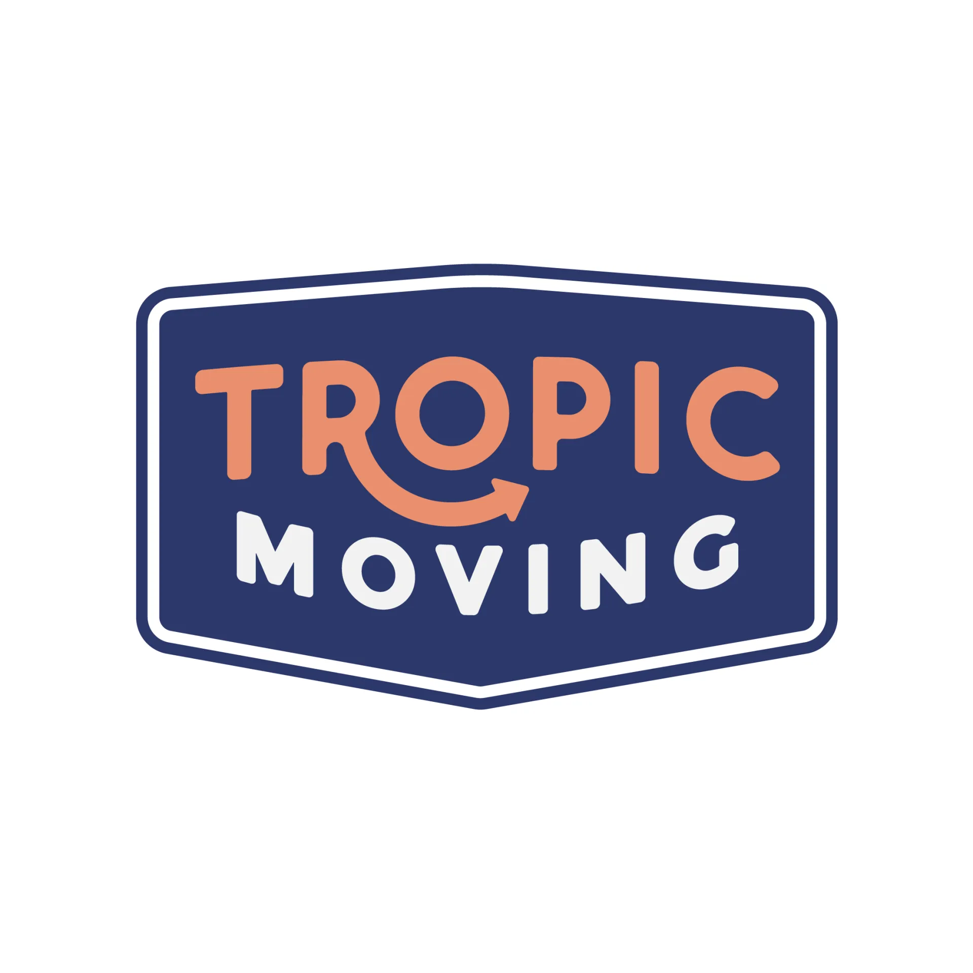 The logo for Tropic Moving.