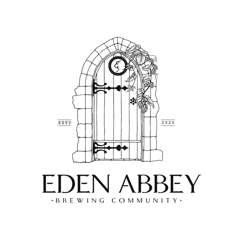 The logo for Eden Abbey.