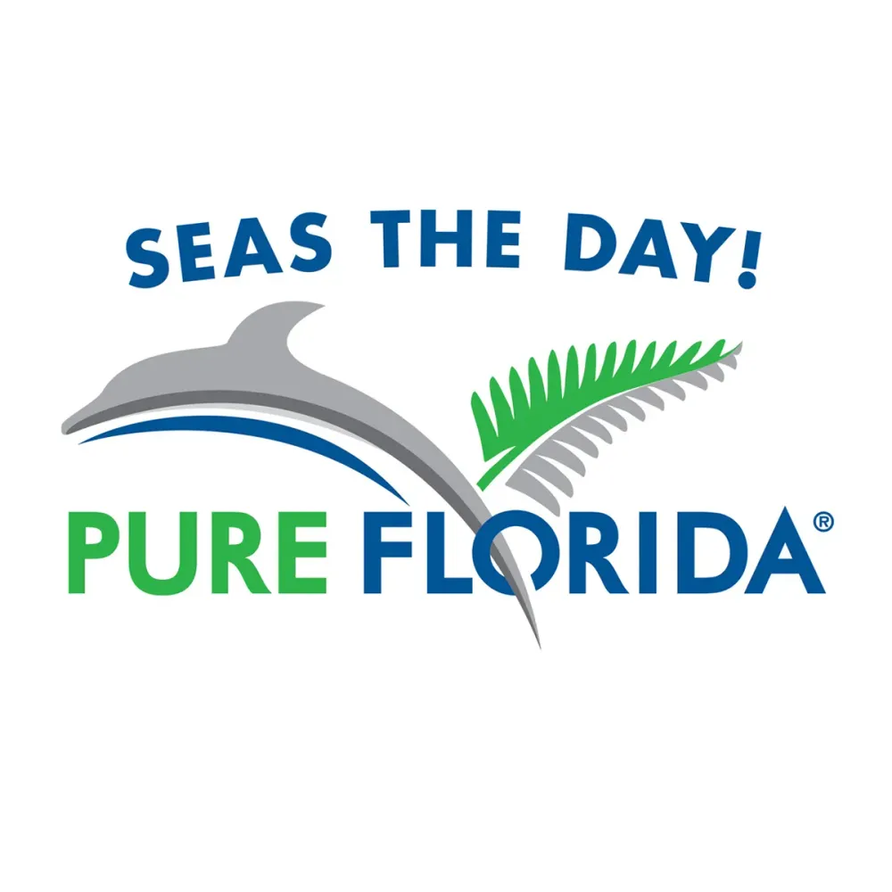 The logo for Pure Florida.