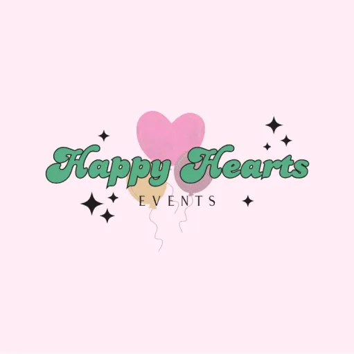 The logo for Happy Hearts Events.